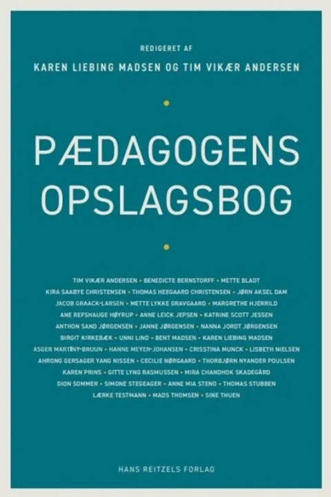 Omslag: Pædagogens opslagsbog