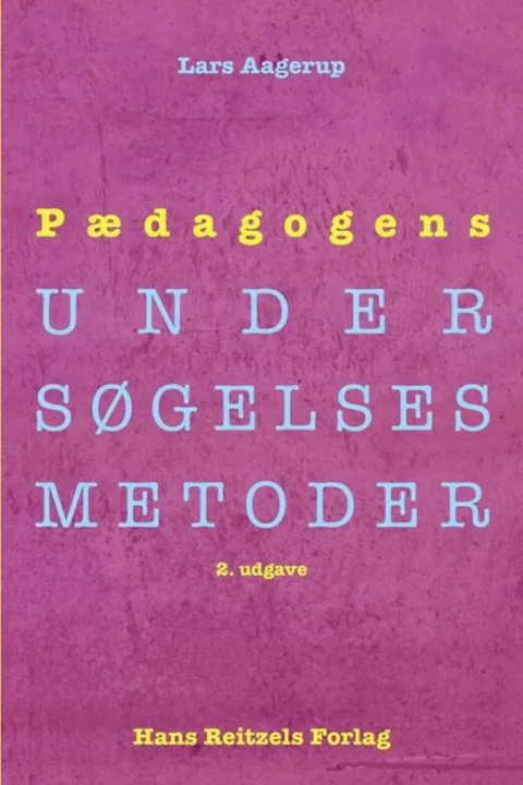 Omslag: Pædagogens undersøgelsesmetoder