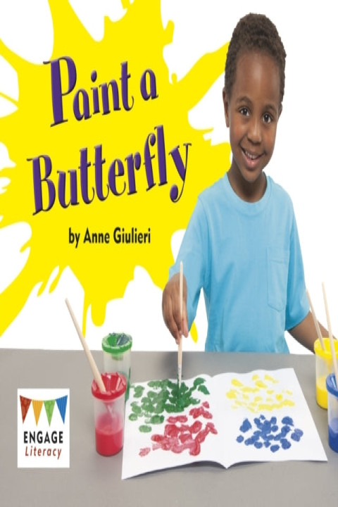 Omslag: Paint A Butterfly