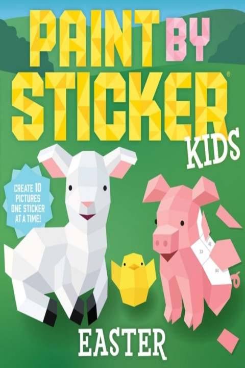 Omslag: Paint by Sticker Kids: Easter