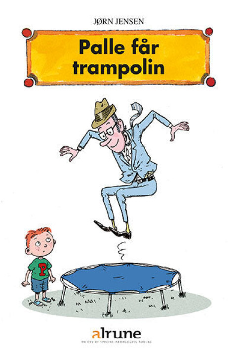 Omslag: Palle får trampolin