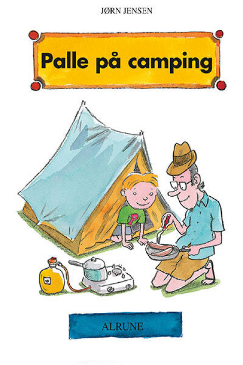Omslag: Palle på camping