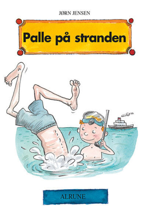 Omslag: Palle på stranden