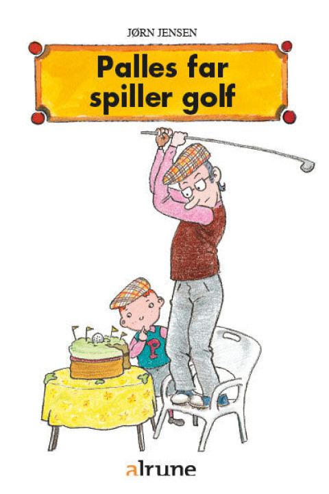 Omslag: Palles far spiller golf