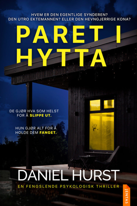 Omslag: Paret i hytta