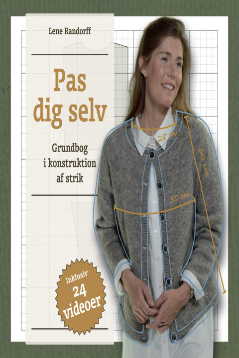 Omslag: Pas dig selv - Grundbog i konstruktion af strik