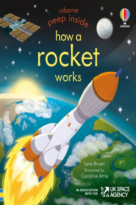 Omslag: Peep Inside: How a Rocket Works