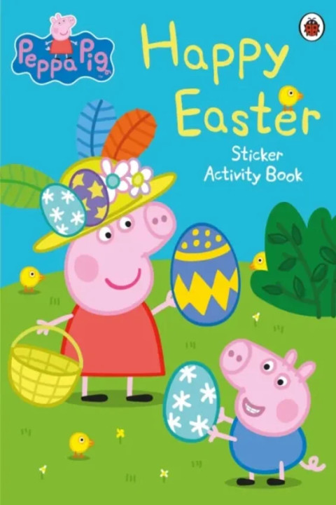 Omslag: Peppa Pig: Happy Easter - Sticker Activity Book