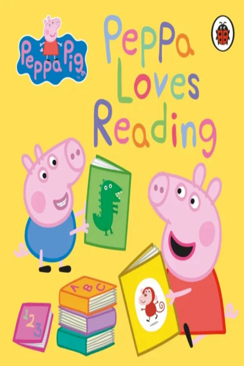 Omslag: Peppa Pig: Peppa Loves Reading