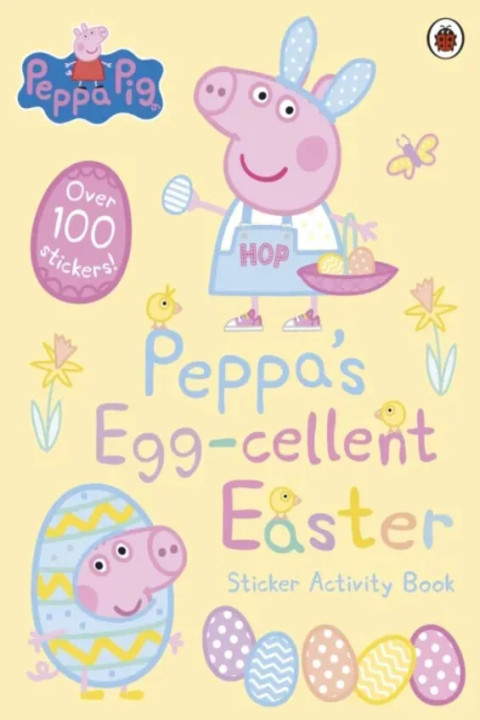 Omslag: Peppa Pig: Peppa s Egg-cellent Easter Sticker Activity Book