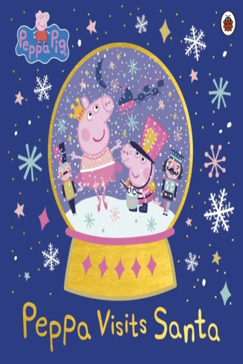 Omslag: Peppa Pig: Peppa Visits Santa