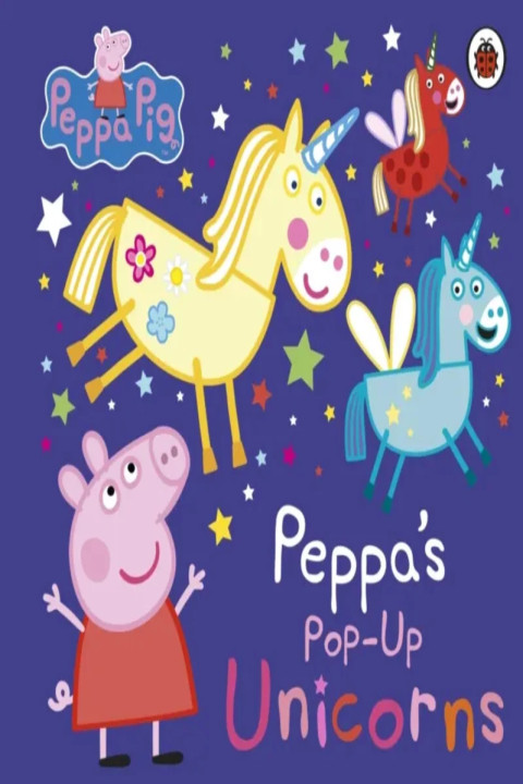 Omslag: Peppa Pig: Peppas Pop-Up Unicorns