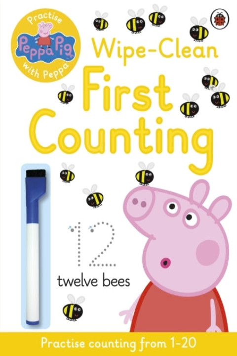 Omslag: Peppa Pig: Practise With Peppa: Wipe-Clean First Counting