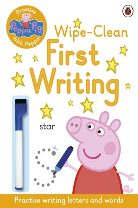 Omslag: Peppa Pig: Practise With Peppa: Wipe-clean First Writing