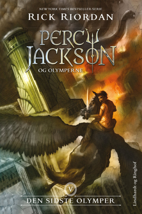 Omslag: Percy Jackson 5: Den sidste olymper