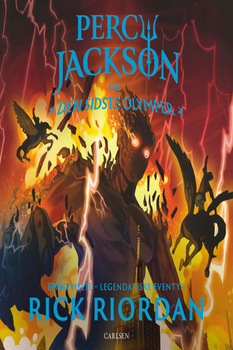 Omslag: Percy Jackson 5: Den sidste olymper