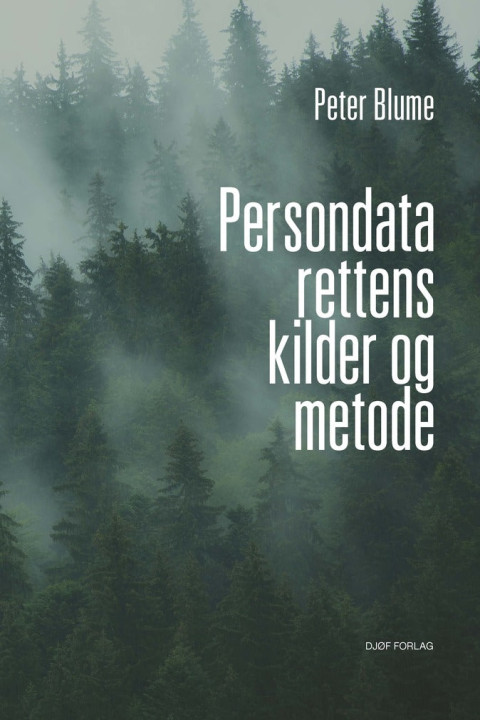 Omslag: Persondatarettens kilder og metode