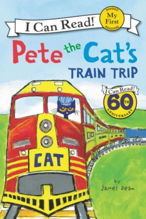 Omslag: Pete the Cat's Train Trip