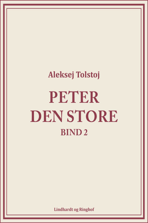 Omslag: Peter den Store bind 2