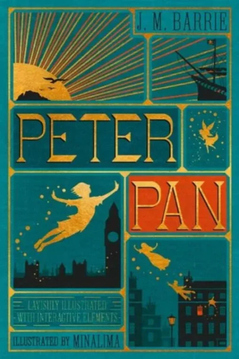 Omslag: Peter Pan (MinaLima Edition) (lllustrated with Interactive Elements)
