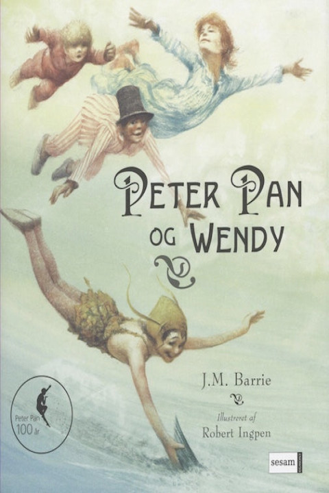 Omslag: Peter Pan og Wendy