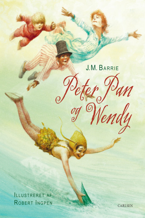 Omslag: Peter Pan og Wendy