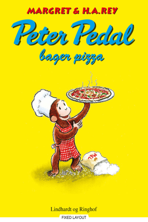 Omslag: Peter Pedal bager pizza