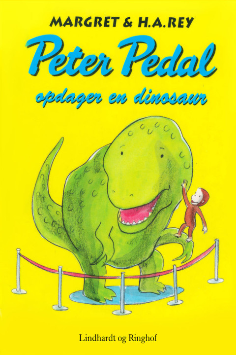 Omslag: Peter Pedal opdager en dinosaur