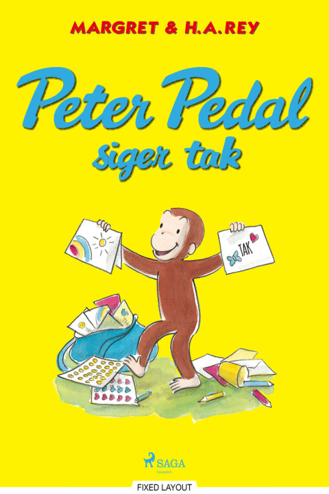 Omslag: Peter Pedal siger tak