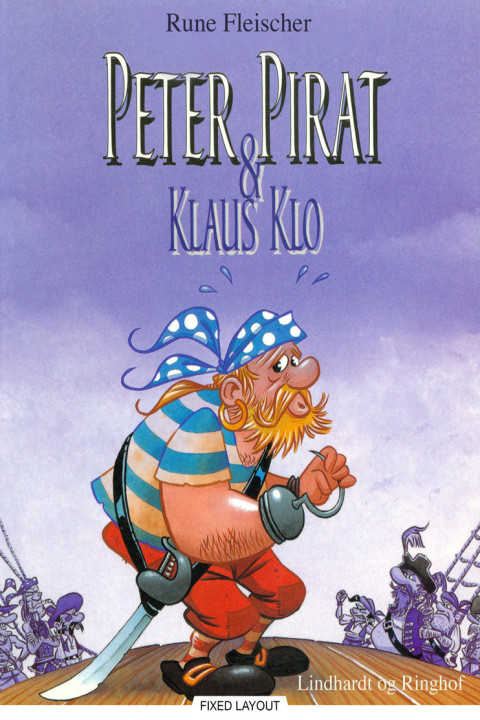Omslag: Peter Pirat og Klaus Klo