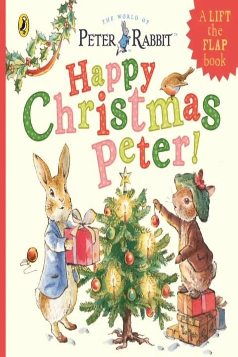 Omslag: Peter Rabbit: Happy Christmas Peter