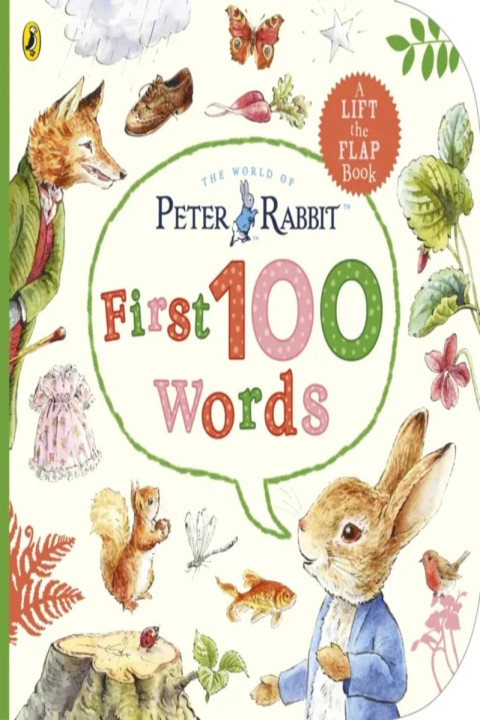 Omslag: Peter Rabbit Peter''s First 100 Words