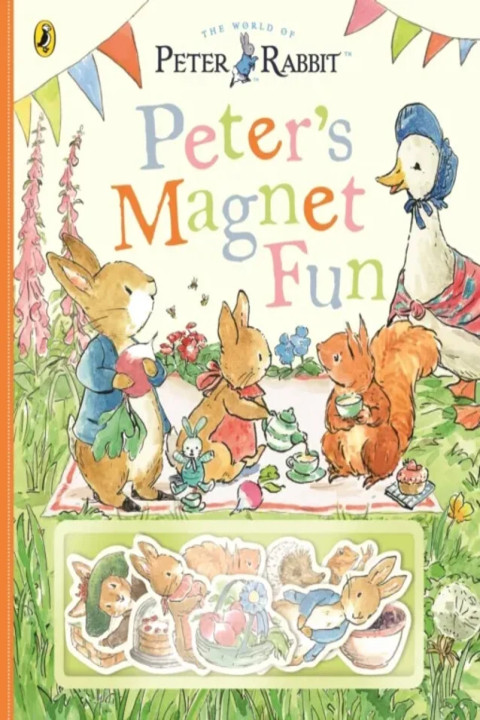 Omslag: Peter Rabbit: Peter's Magnet Fun