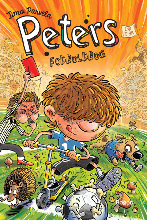 Omslag: Peters fodboldbog