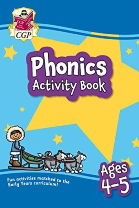Omslag: Phonics Activity Book For Ages 4-5 (Reception)