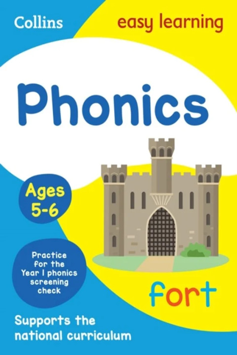 Omslag: Phonics Ages 5-6 - Ideal for home learning
