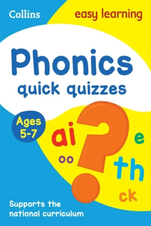 Omslag: Phonics Quick Quizzes Ages 5-7 - Ideal for Home Learning