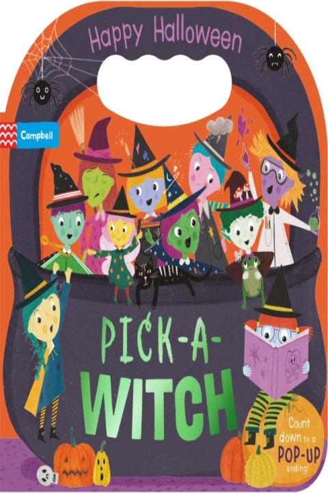 Omslag: Pick-A-Witch Happy Halloween