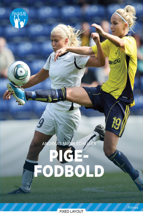 Omslag: Pigefodbold, Blå Fagklub
