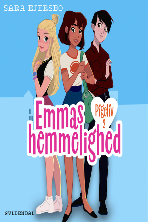 Omslag: Pigeliv 2 - Emmas hemmelighed