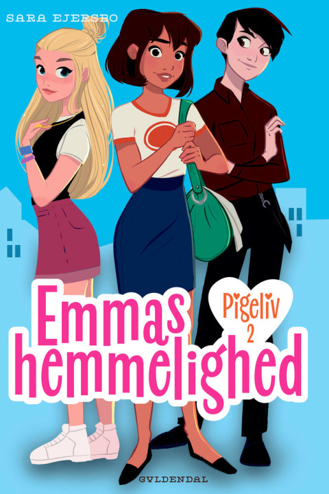 Omslag: Pigeliv 2 - Emmas hemmelighed