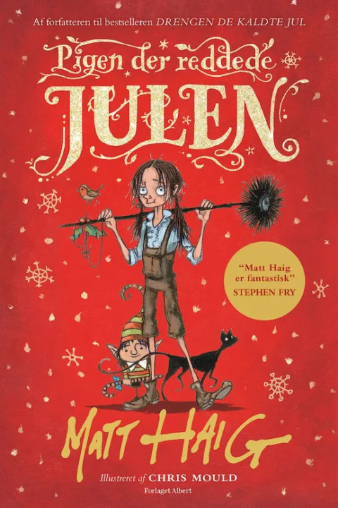 Omslag: Pigen der reddede julen