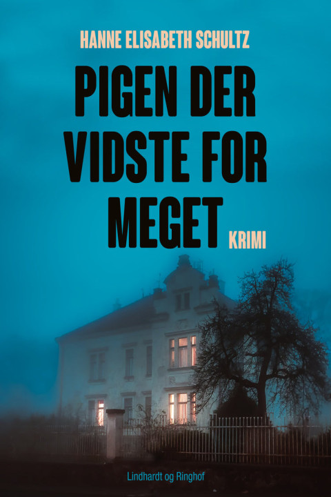 Omslag: Pigen der vidste for meget