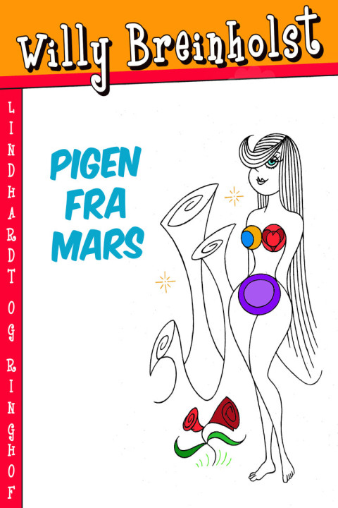 Omslag: Pigen fra Mars