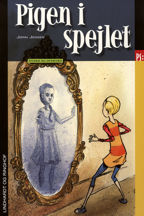 Omslag: Pigen i spejlet