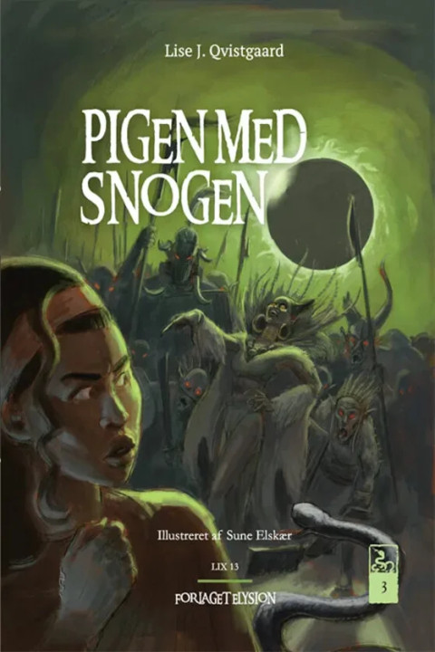 Omslag: Pigen med snogen 3