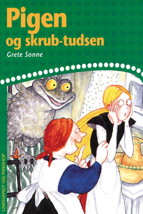Omslag: Pigen og skrub-tudsen
