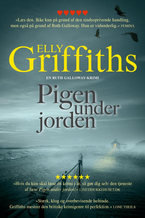 Omslag: Pigen under jorden