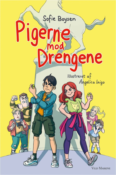 Omslag: Pigerne mod drengene