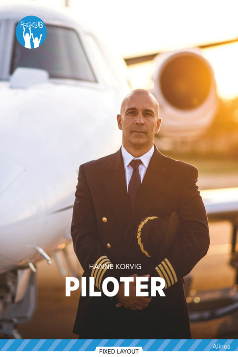 Omslag: Piloter, Blå Fagklub